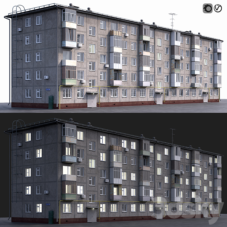 Khrushchev 3DS Max - thumbnail 1