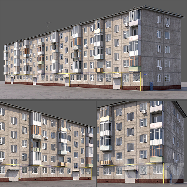 Khrushchev 3DSMax File - thumbnail 1