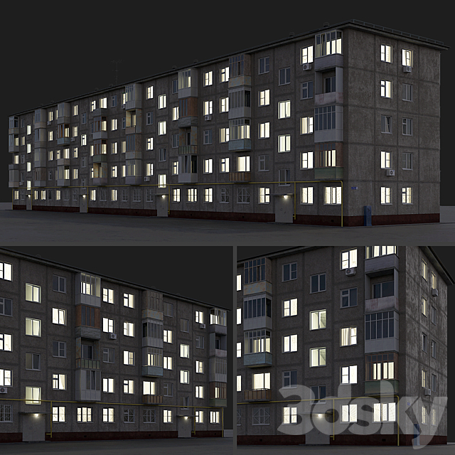 Khrushchev 3DSMax File - thumbnail 2