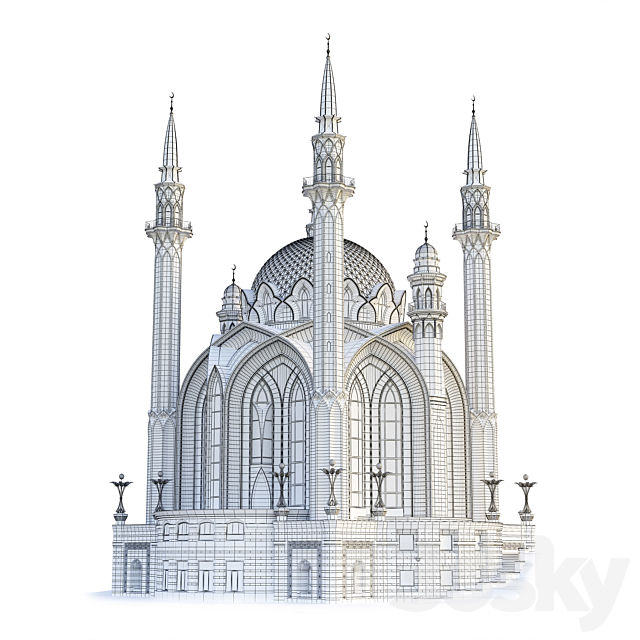 Kul Sharif 3DS Max Model - thumbnail 2