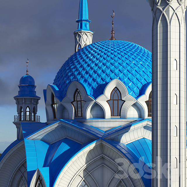 Kul Sharif 3DS Max Model - thumbnail 4