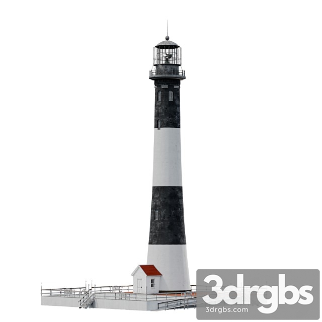 Lighthouse Fireisland Lighthouse 3dsmax Download - thumbnail 1