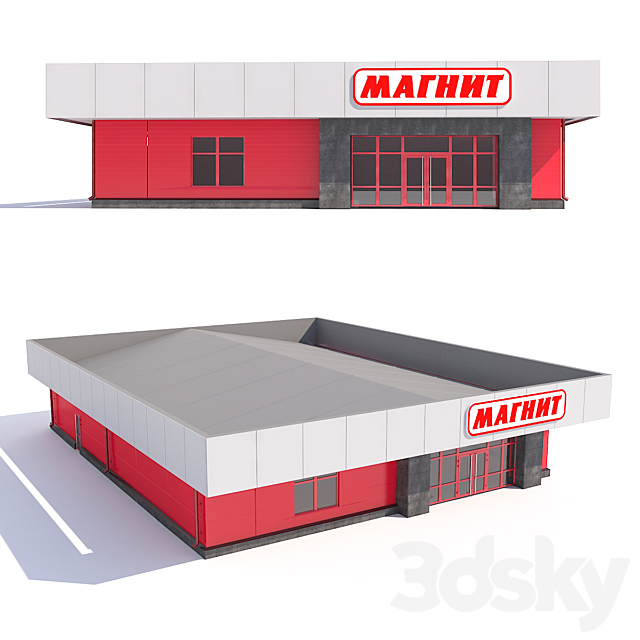 Magnit Shop 3ds Max - thumbnail 1