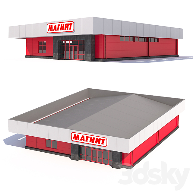 Magnit Shop 3ds Max - thumbnail 2