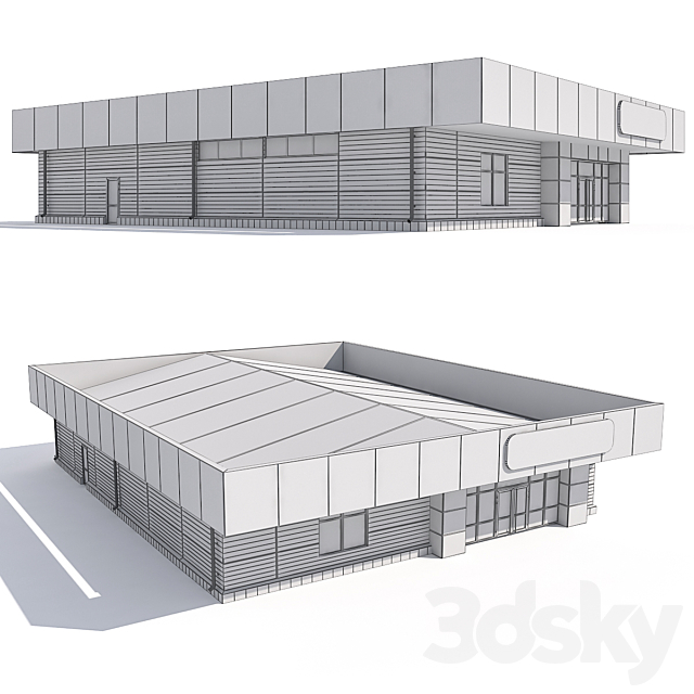 Magnit Shop 3ds Max - thumbnail 3