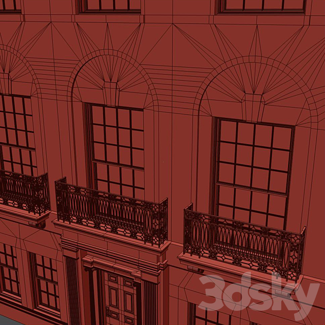 Manhattan building 3DS Max Model - thumbnail 3