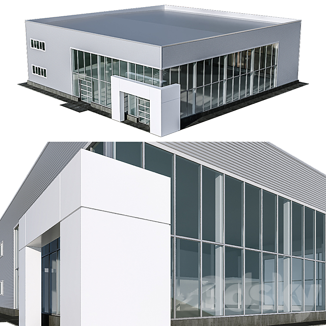 Modern Residential Building 24 3DS Max Model - thumbnail 2