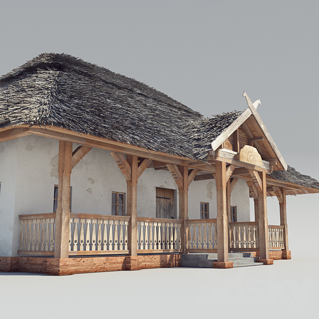 Old House 3DSMax File - thumbnail 2