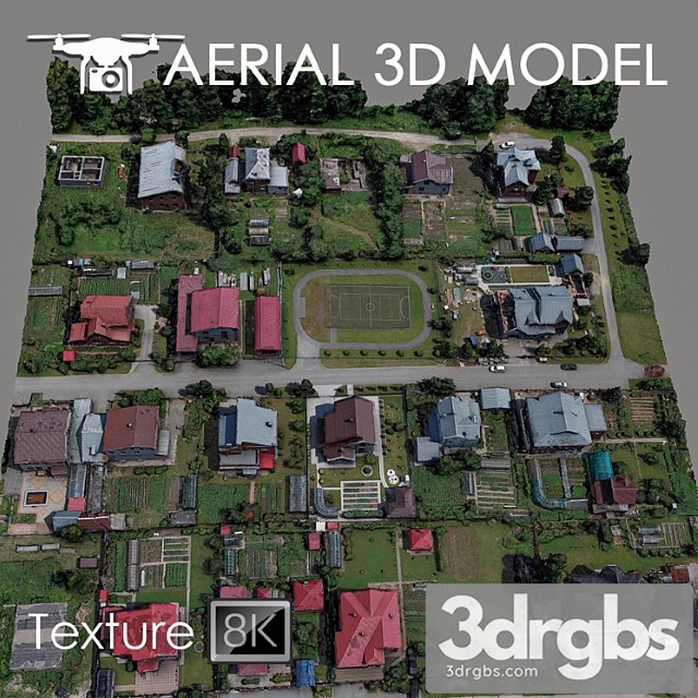 Residential District 831 3dsmax Download - thumbnail 1