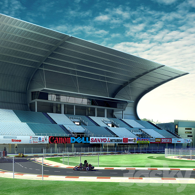 Stadium 3DSMax File - thumbnail 3