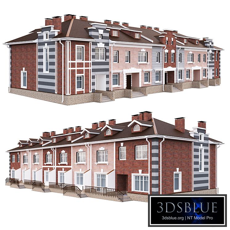 townhouse 3DS Max - thumbnail 3