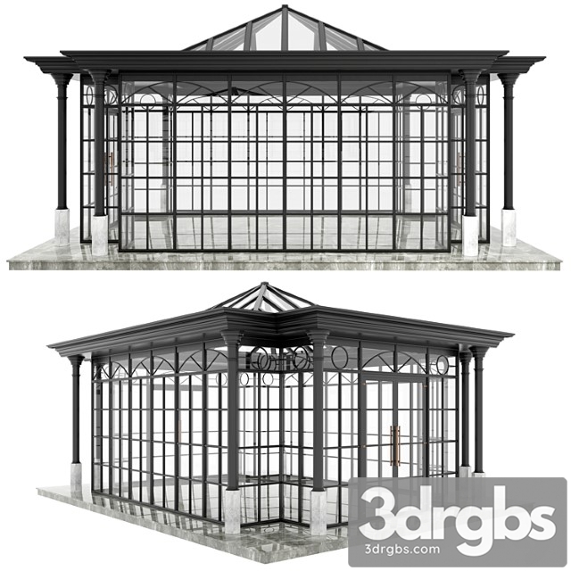 Winter Garden 3dsmax Download - thumbnail 1