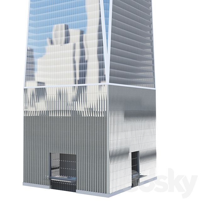 World Trade Center Building 3DSMax File - thumbnail 3