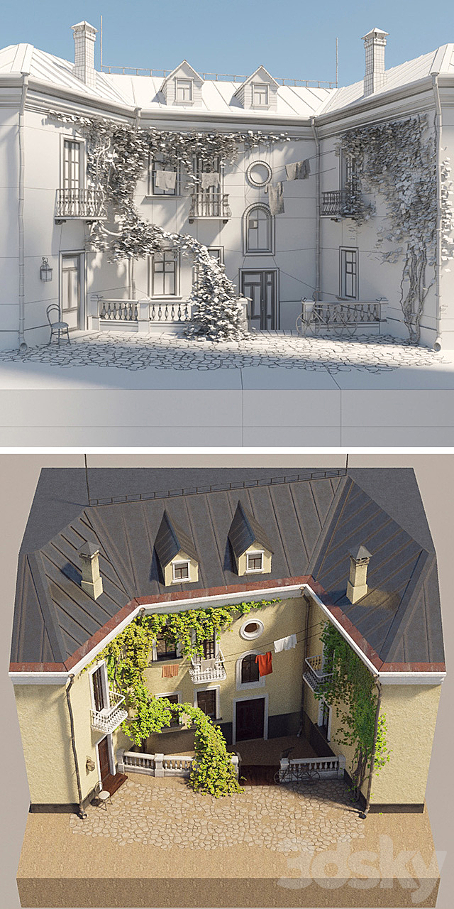 Yard 3DSMax File - thumbnail 3