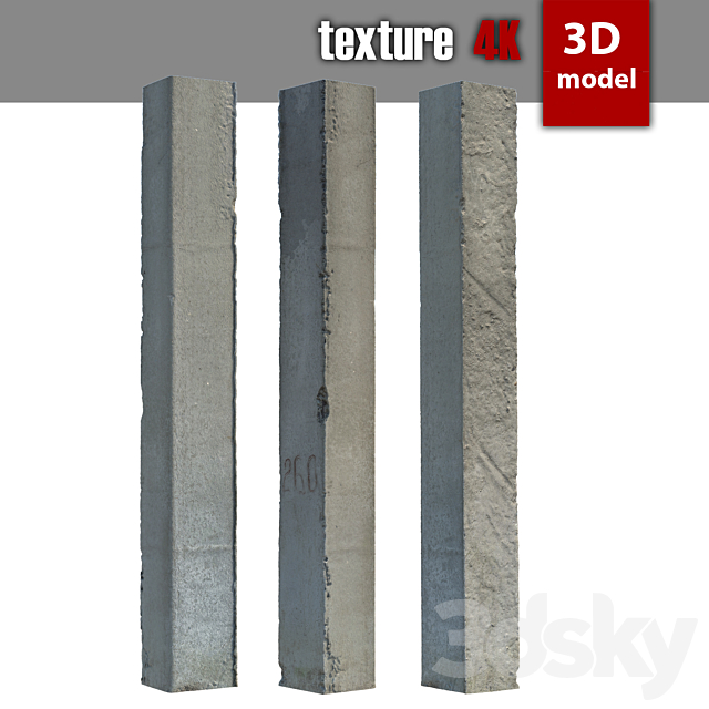 236 Column 3DSMax File - thumbnail 1