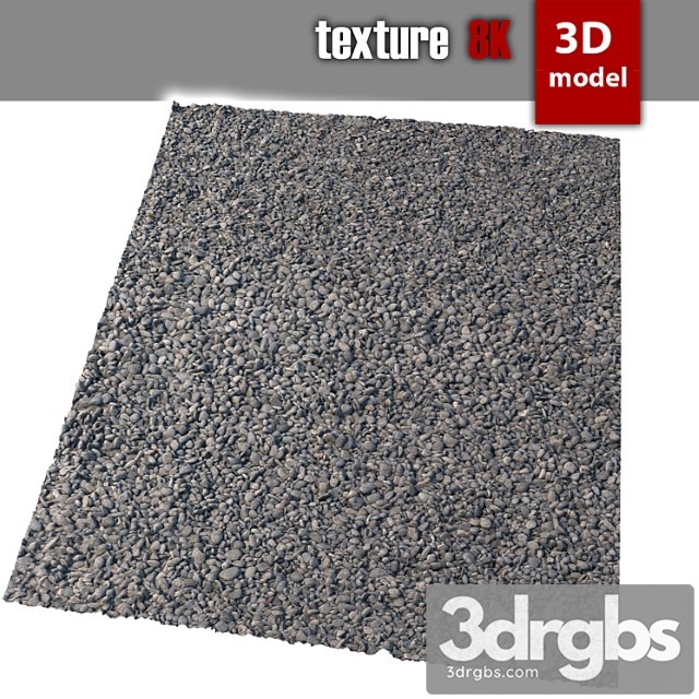 279 Beach Pebble 3dsmax Download - thumbnail 1