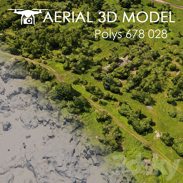 Aerial scan 8 3DS Max Model - thumbnail 2