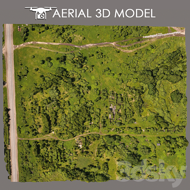 Aerial scan 8 3DS Max Model - thumbnail 3