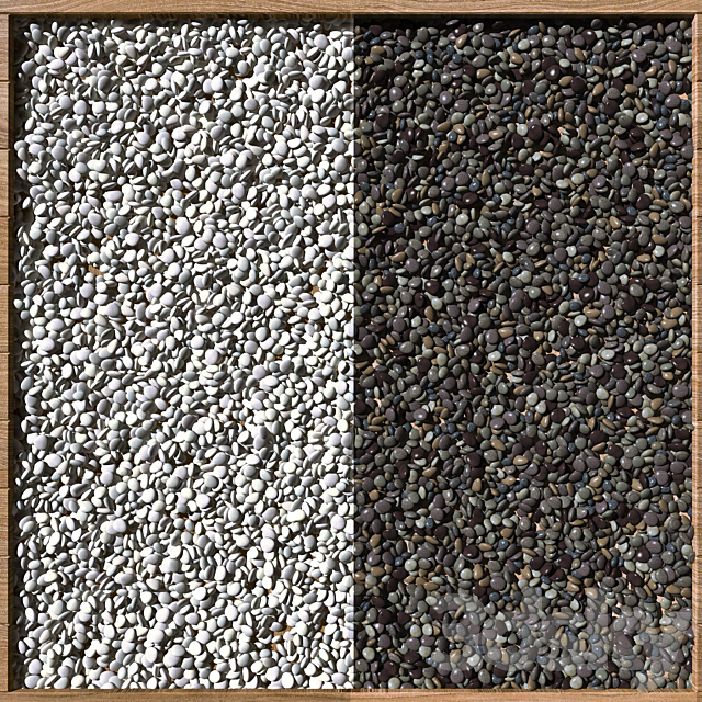 DARK AND LIGHT PEBBLES 3DSMax File - thumbnail 2