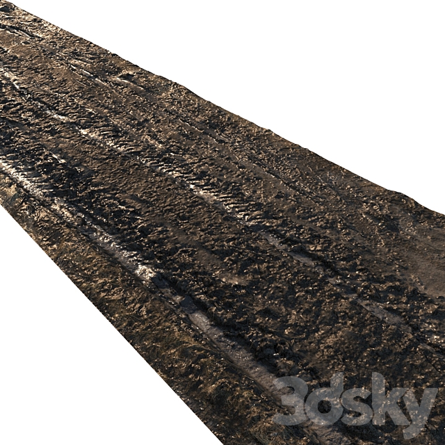 Dirt road material 05 3ds Max - thumbnail 2