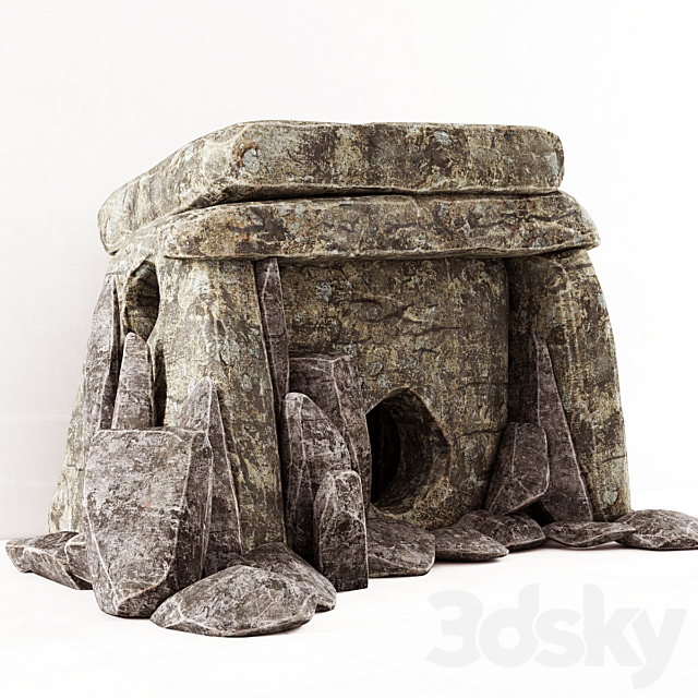 Dolmen megalite 3DSMax File - thumbnail 1