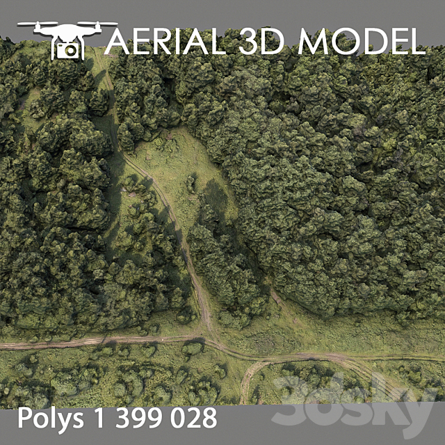 Forest 74 3DSMax File - thumbnail 3