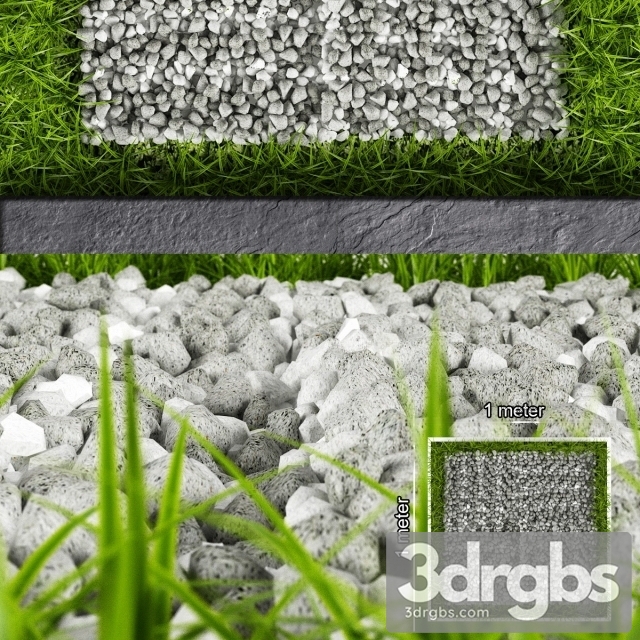 Grass Stone 3dsmax Download - thumbnail 1