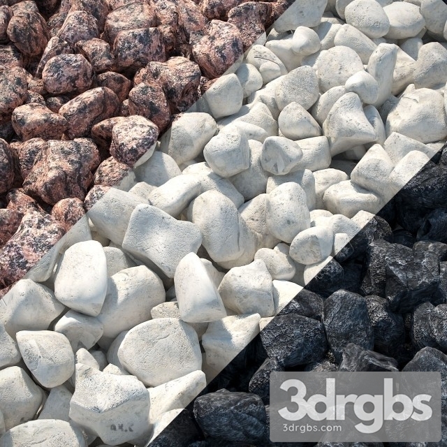 Gravel Landscape Outdoor 3dsmax Download - thumbnail 1