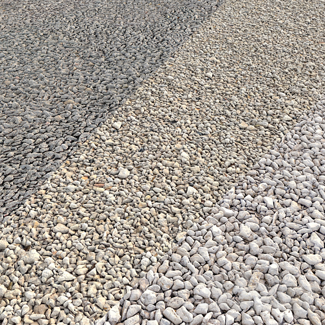 Gravel set 02 3DS Max Model - thumbnail 1