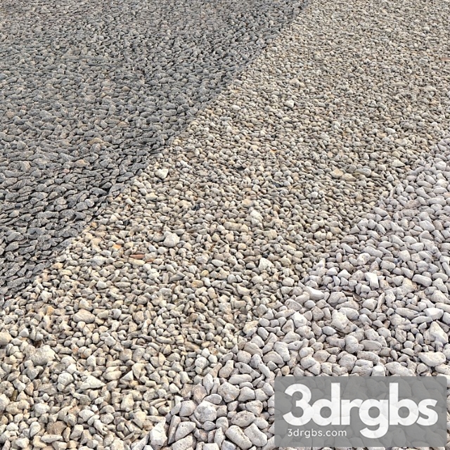 Gravel set 02 3dsmax Download - thumbnail 1