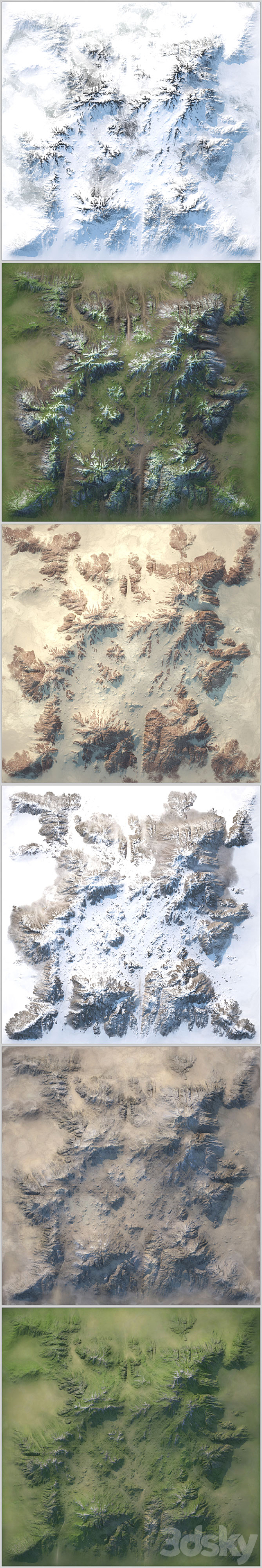 Hill (6 Textures) 3DSMax File - thumbnail 3