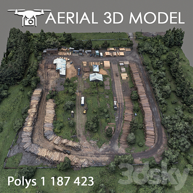 Industrial zone 59 3DSMax File - thumbnail 3