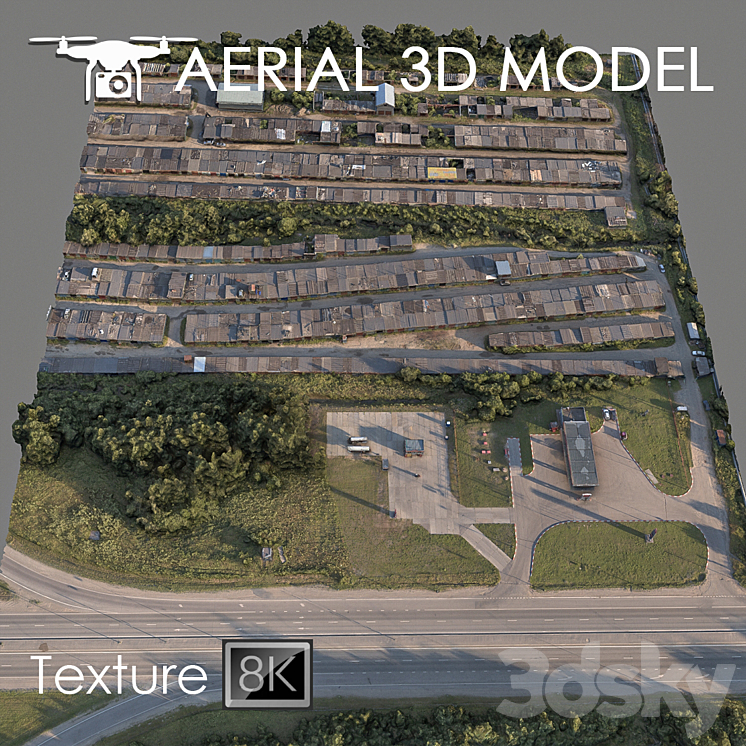 Industrial zone 93 3DS Max - thumbnail 1