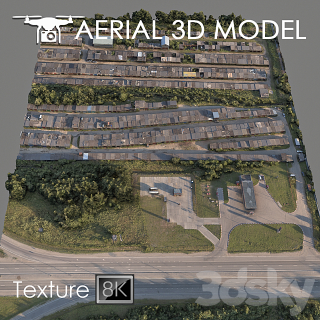 Industrial zone 93 3DSMax File - thumbnail 1