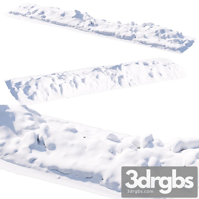 Melon Snowdrift 3dsmax Download - thumbnail 1