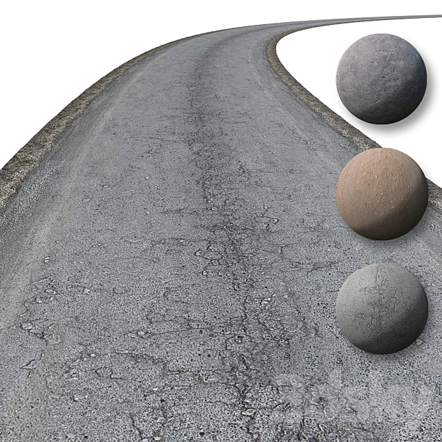 Old Road 3ds Max - thumbnail 1