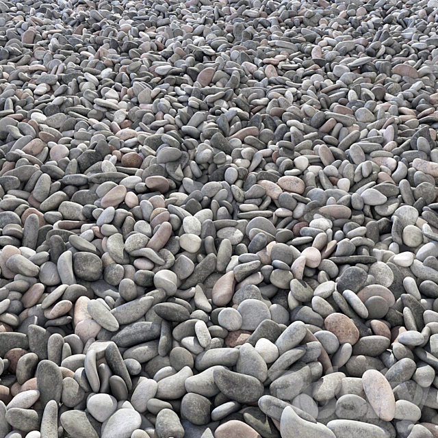 Pebble n8 low mix 3DSMax File - thumbnail 2