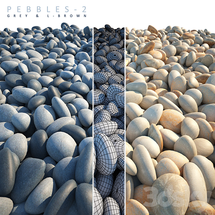 PEBBLES 2 3DS Max - thumbnail 1