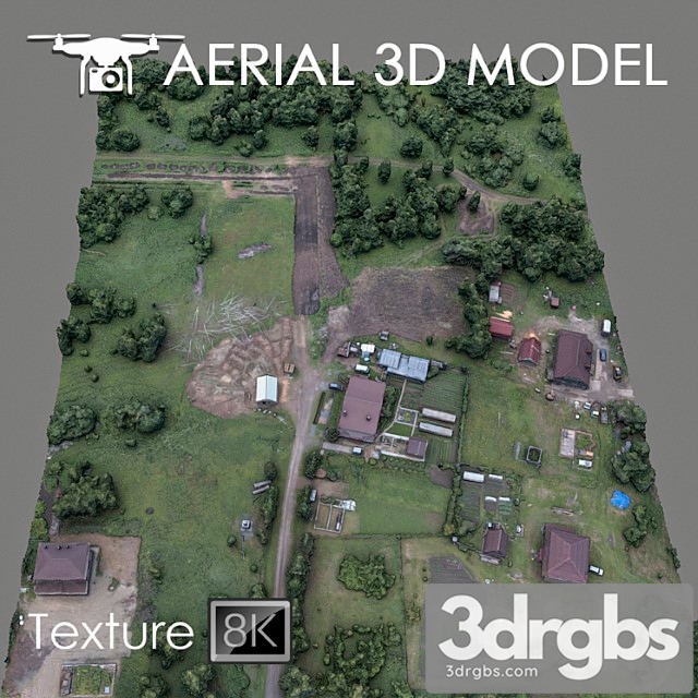 Residential area 70 3dsmax Download - thumbnail 1