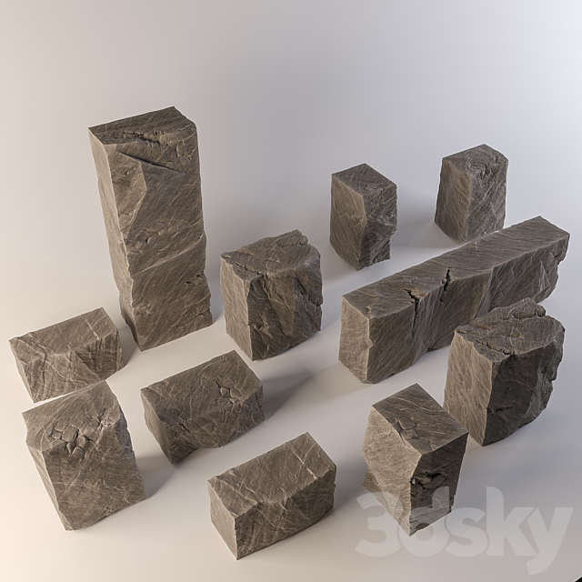 Rock 3DSMax File - thumbnail 2