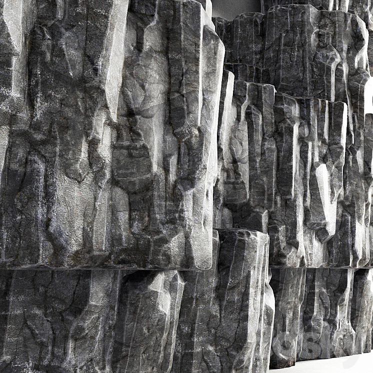 Rock sea \/ Sea rock 3DS Max - thumbnail 1