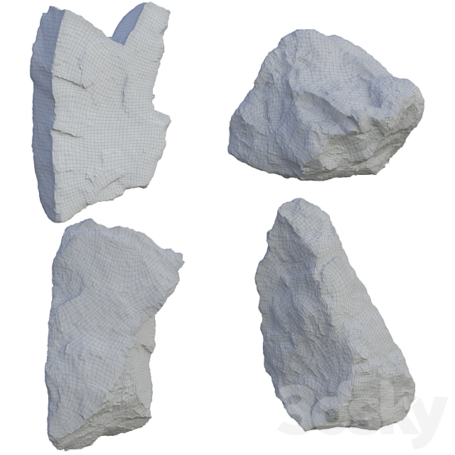 Rock_Stones 3DSMax File - thumbnail 3