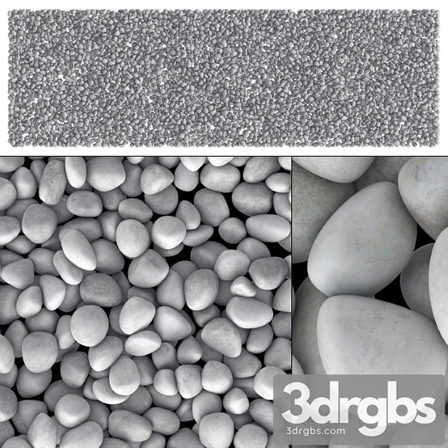 Small Decorative Gravel 2 3dsmax Download - thumbnail 1