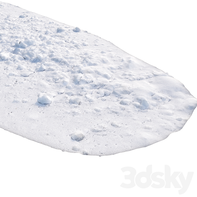 Snow 3DS Max Model - thumbnail 3