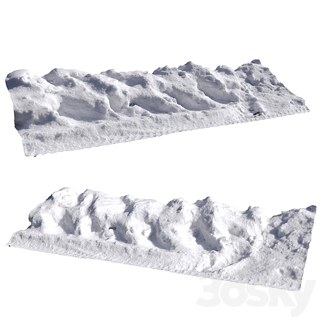 Snow fence _2 3ds Max - thumbnail 1