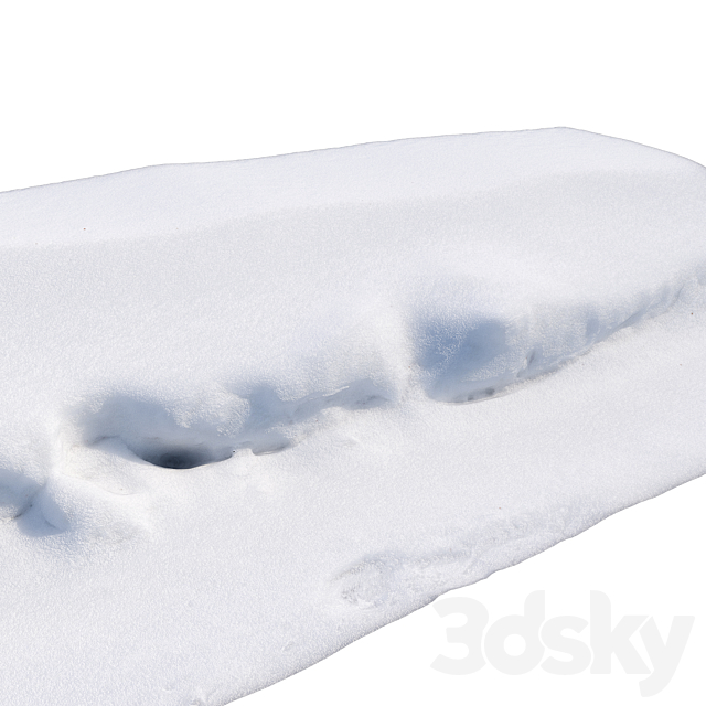 Snowdrift 3DSMax File - thumbnail 3