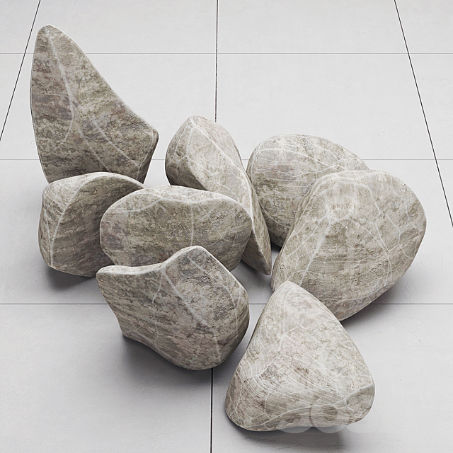 Stone rock 3DSMax File - thumbnail 2