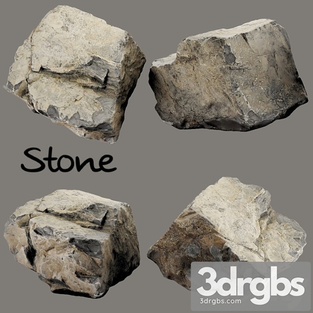 Stone Scan 2 3dsmax Download - thumbnail 1