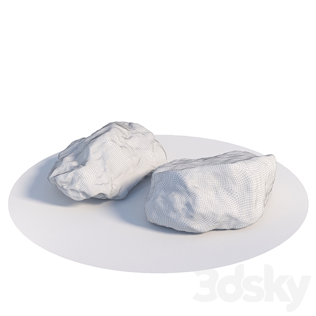 Stones 138 3DS Max Model - thumbnail 3