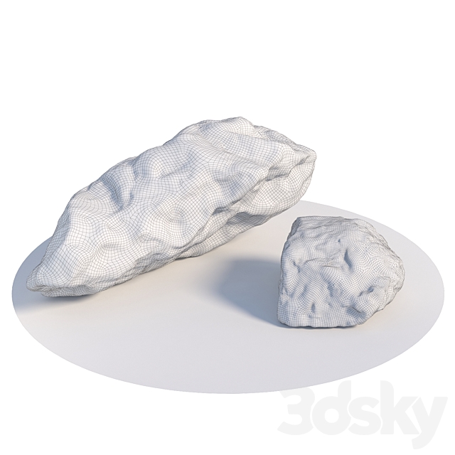 Stones 139 3DS Max Model - thumbnail 3